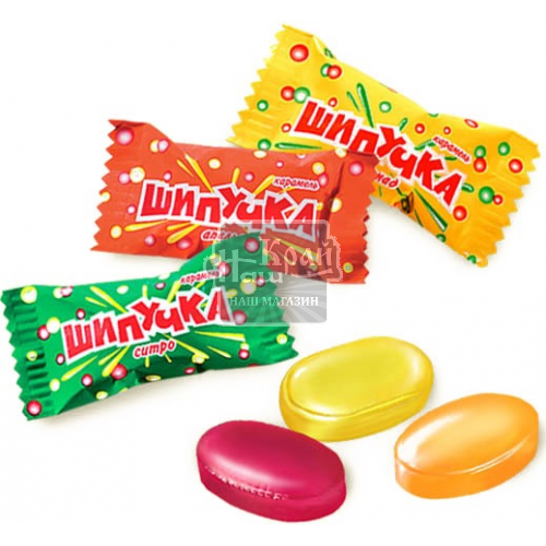 Карамель ROSHEN Шипучка мікс