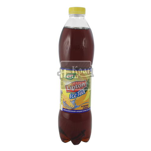 Чай холодний Lipton 1,5л чорний лимон