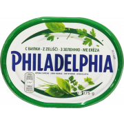 Крем-сир Philadelphia 64% 175г Зелень