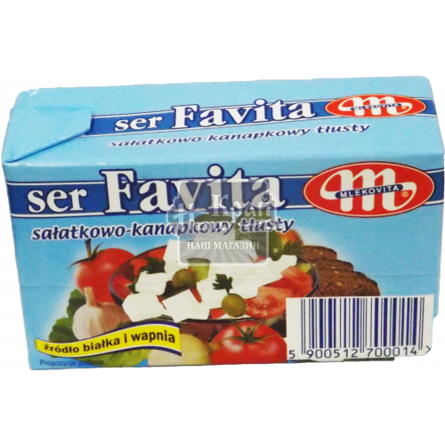 Сир Mlekovita Фавіта 18% 270г