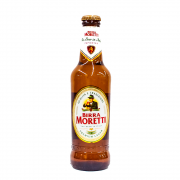 Пиво Birra Moretti 0,33л світле 4,6% с/б