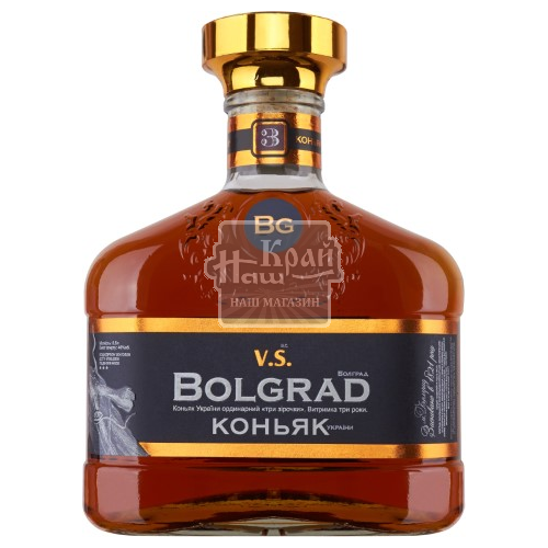 Коньяк Bolgrad 0,5л 3* 40%