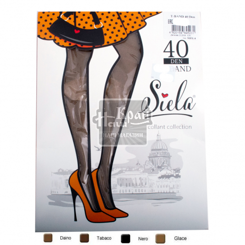Колготи жін.SIELA T-BAND 40 nero-2