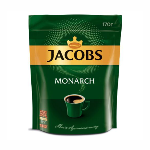 Кава Jacobs Монарх 170г Розч економ пак