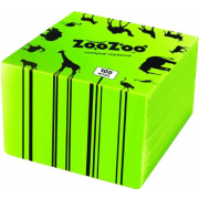 Серветки ZooZoo 24*23 100шт зелена