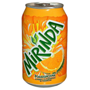 Напій Mirinda 0,33л Апельсин ж/б