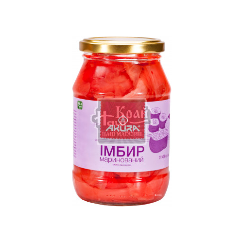 Імбир Akura 70г маринований