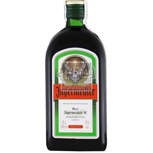 Лікер Jagermeister 0,35л 35%
