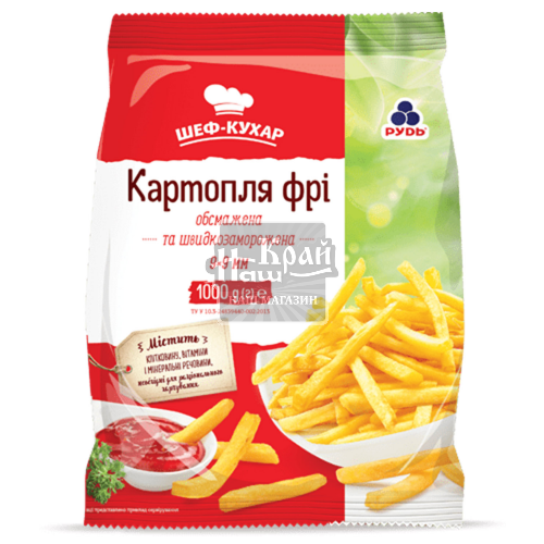 Картопля фрі Рудь 6*6 Україна