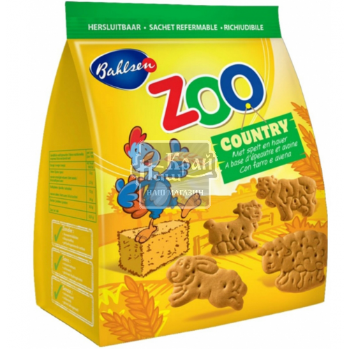 Печиво Bahlsen 100г Zoo Country Butter
