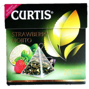 Чай Curtis 20*1,7гр Полуничний мохіто