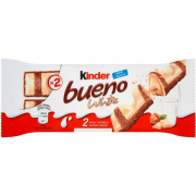 Батончик Kinder 39г Буено білий шоколад