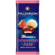 Шоколад Millennium 135г Mousse Мол Полун