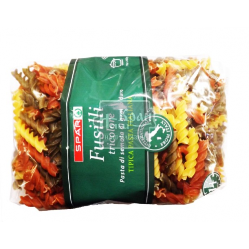 Макаронні вир SPAR 500г Фусілі Тріколорі