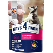 Корм Клуб 4 Лапи дц 400г