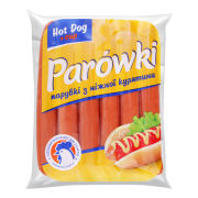 Сосиски Parowki Hot Dog з сиром в/у