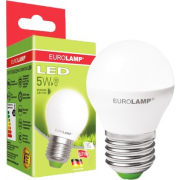 Лампа EUROLAMP LED G45 5W E27 4000K