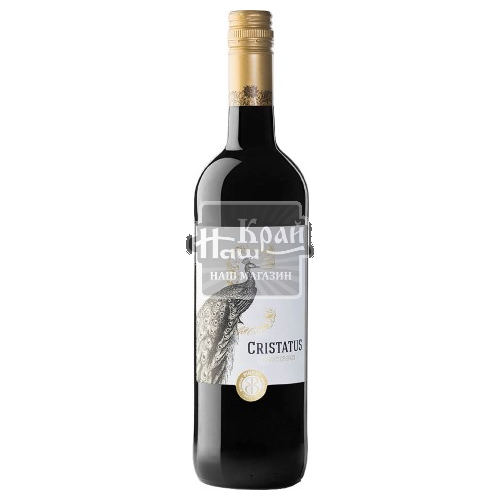 Вино Cristatus 0,75лMonastrel ч сух13,5%