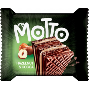 Вафлі MyMOTTO 34г Горіх Крем