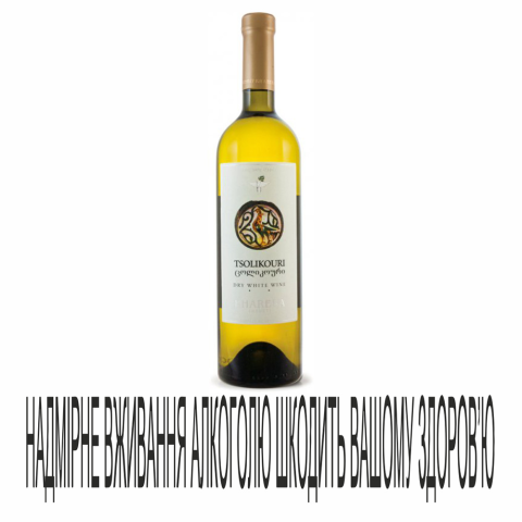 Вино Khareba 0,75л Цолікоурі б сух12,5%