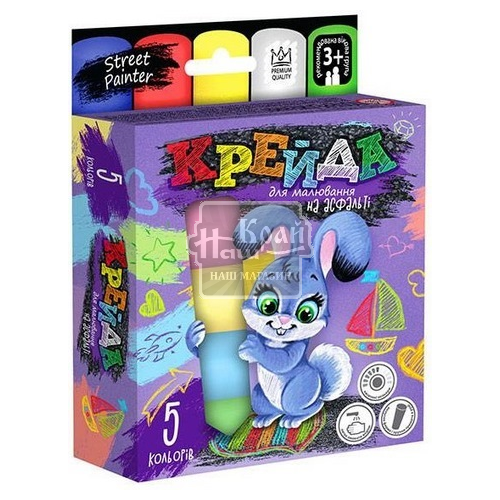 Крейда Danko Toys 5кол 01-03U