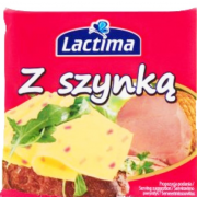 Сир Lactima пл тост 130г Шинка 8пл