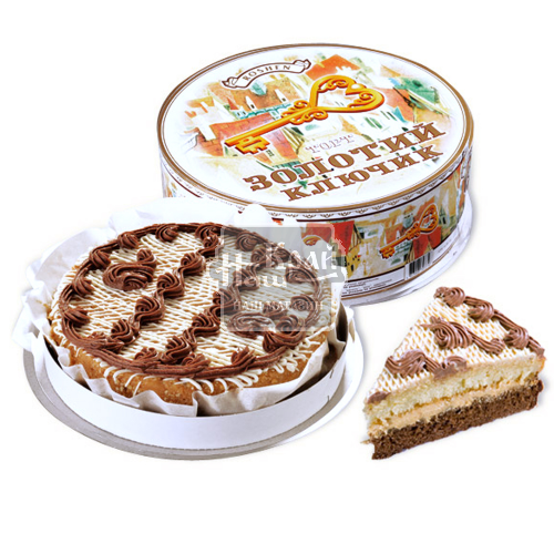 Торт ROSHEN 500г Золотий ключик