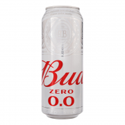Пиво Бад 0,5л Zero світле б/алк 0% ж/б