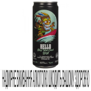 Пиво MIKKI BREW 0,33лHello світл неф6,4%