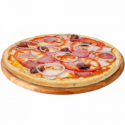 Піца Мясна 490г на вершковому соусі
