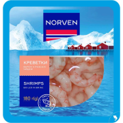 Морепродукти Norven 180гКреветки чищ роз