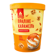 Морозиво Рудь 500г Праліне-Карамель відр