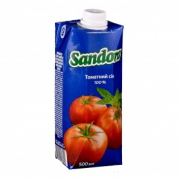 Сік Sandora 0,5л Томатний з сіллю стерил