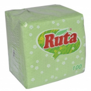 Серветки Ruta 100шт зелені